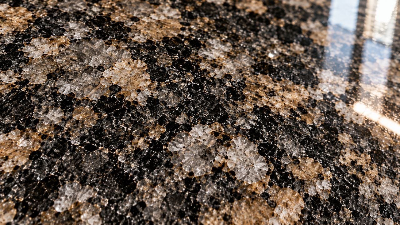 Luxury natural granite surface